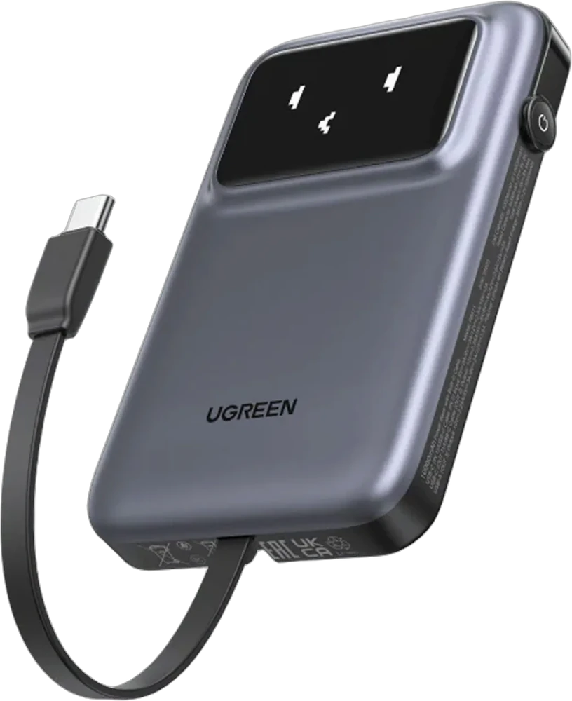 Bateri E Jashtme Magnetike UGreen 10'000mAh 30W Me Fishe Type-C